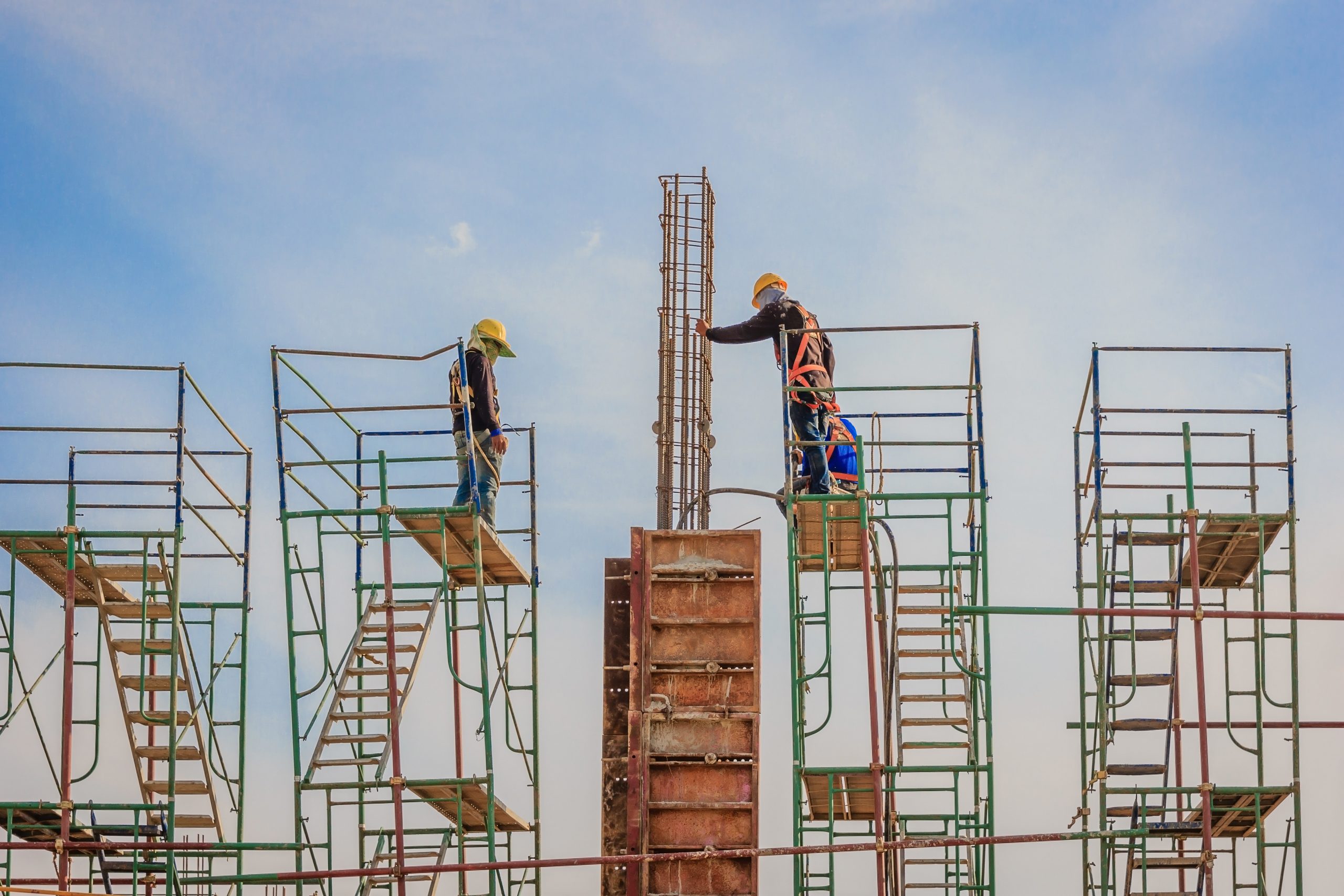 building construction site