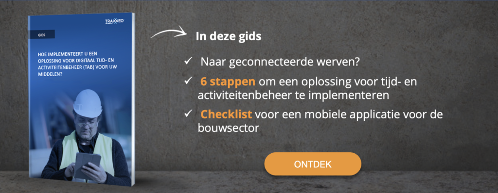 In deze gids: hoe implementeert u een oplossing voor tijd- en activiteitenbeheer in de bouwsector? Optimaliseer uw ERP- en andere beheersoftware door een oplossing voor tijd- en activiteitenbeheer te implementeren.