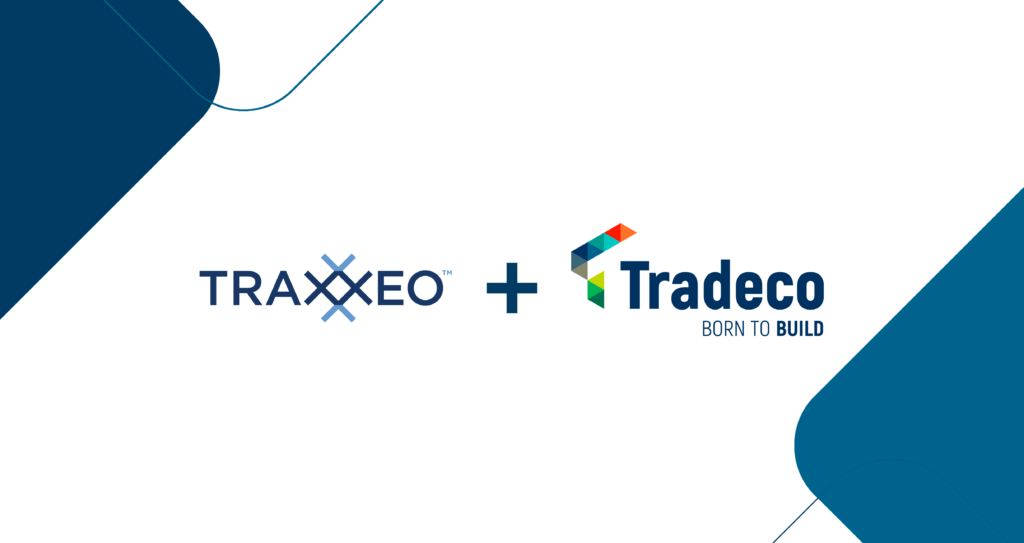 Tradeco kiest Traxxeo om het dagelijks werk van haar werfleiders te vereenvoudigen