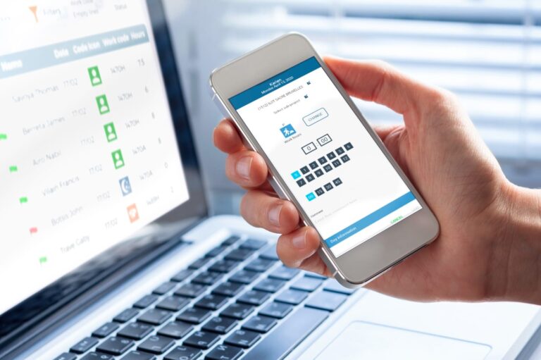 Rh Application Application de pointage horaire - Pointeuse chantier | Traxxeo ...