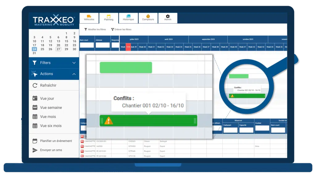 Gestion de parc matériel - Logiciel BTP | Traxxeo | Logiciels RH